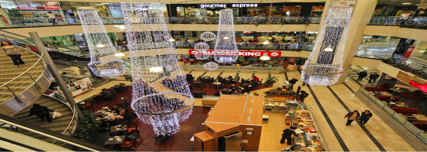 Atrium Ataköy Çarşı İçeriden Görünüm